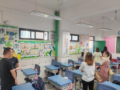 北川开展中小学缔造完美教室培训